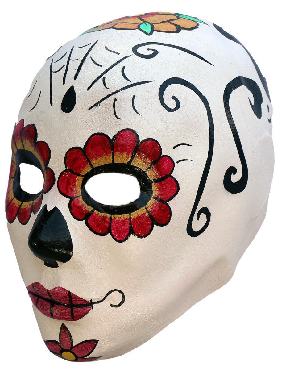 Máscara para disfraz de Catrina artistica Day of the dead 3