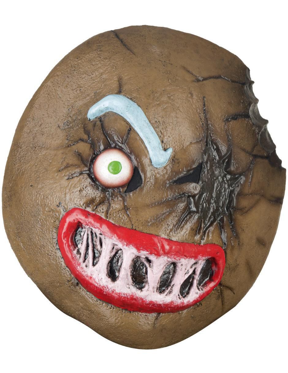 Máscara para isfraz de Malvada galleta jengi Horror Xmas Máscara para isfraz de Malvada galleta jengi Horror Xmas