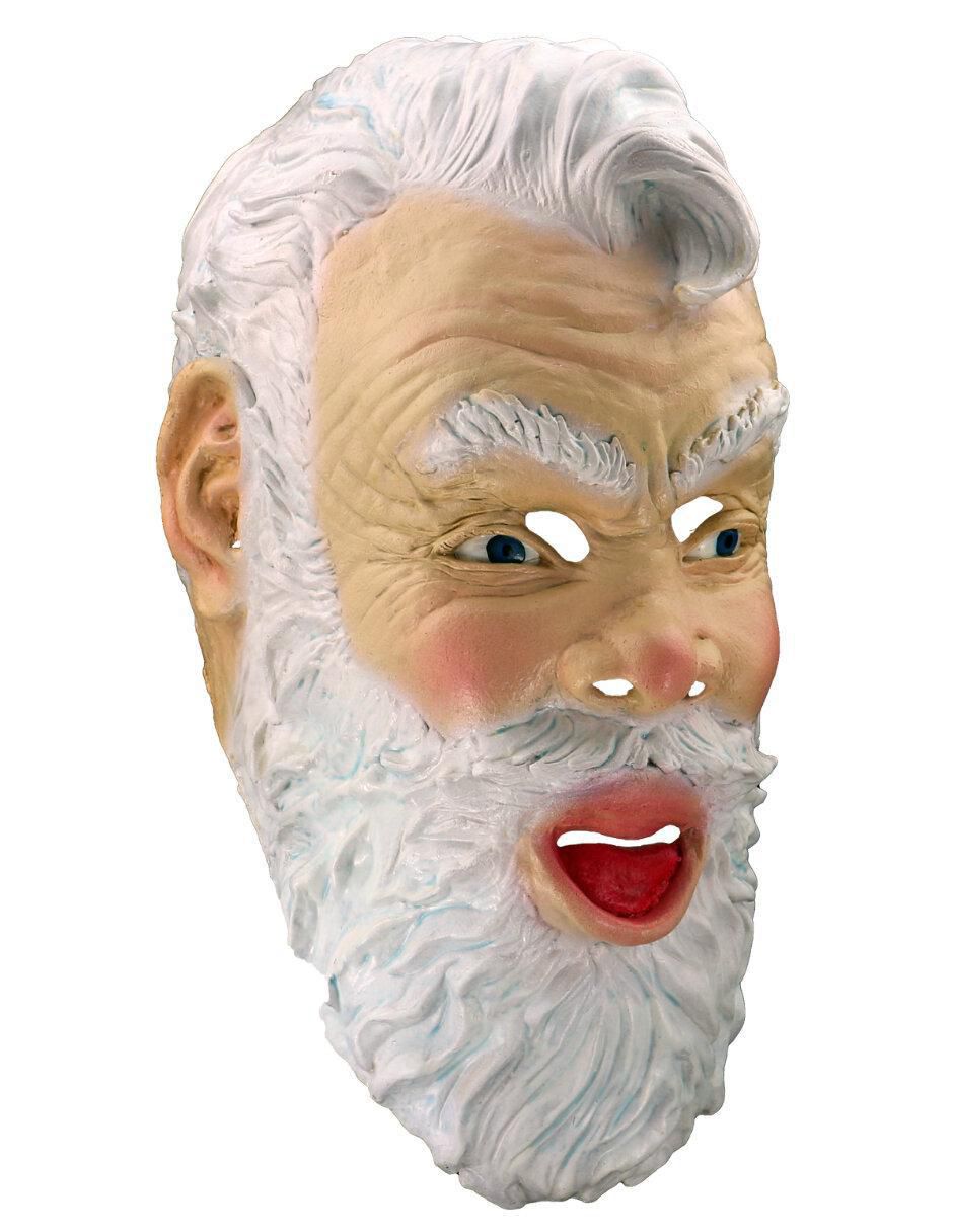 Máscara para disfraz de Santa Claus sonriente Horror Xmas 2