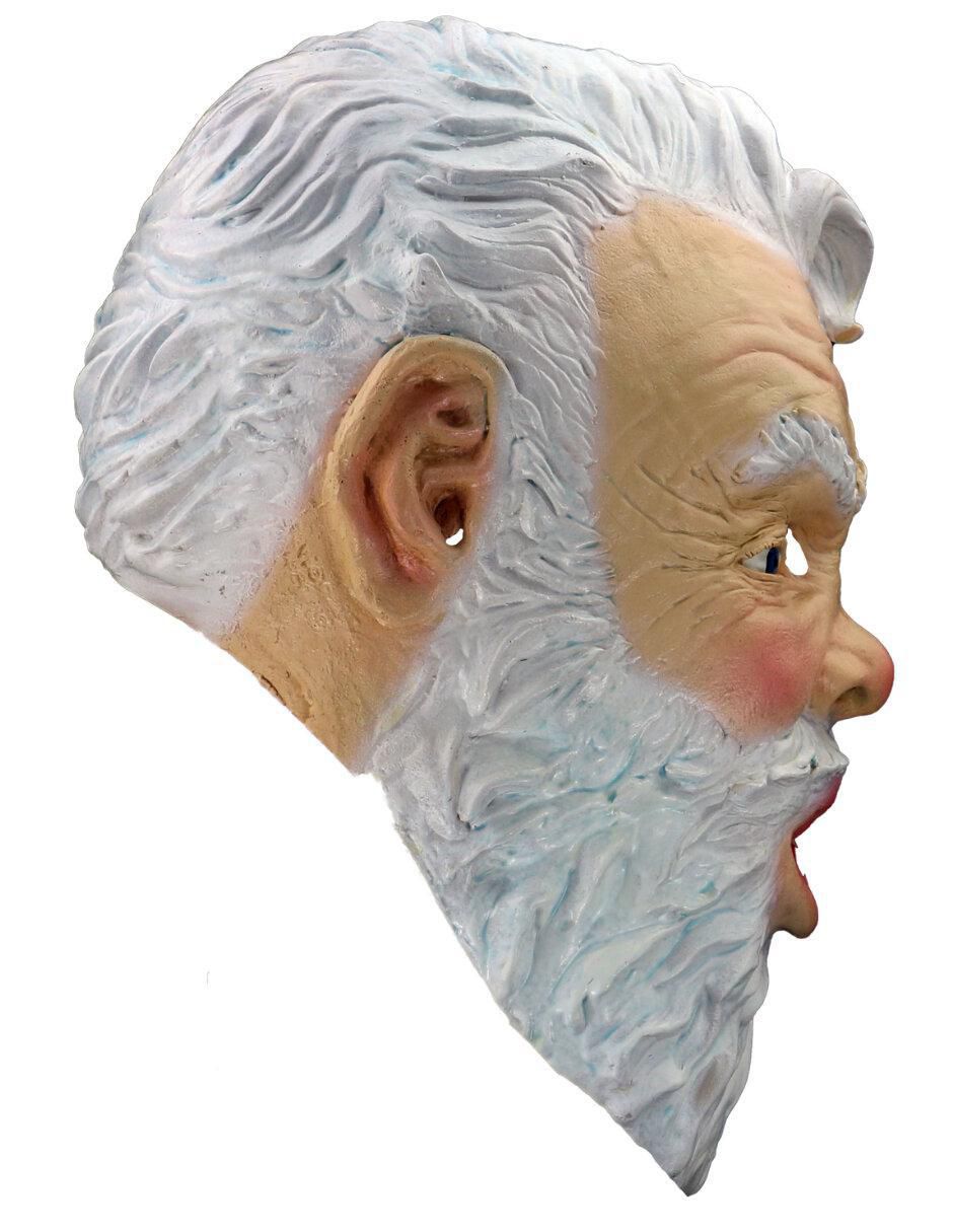 Máscara para disfraz de Santa Claus sonriente Horror Xmas 3