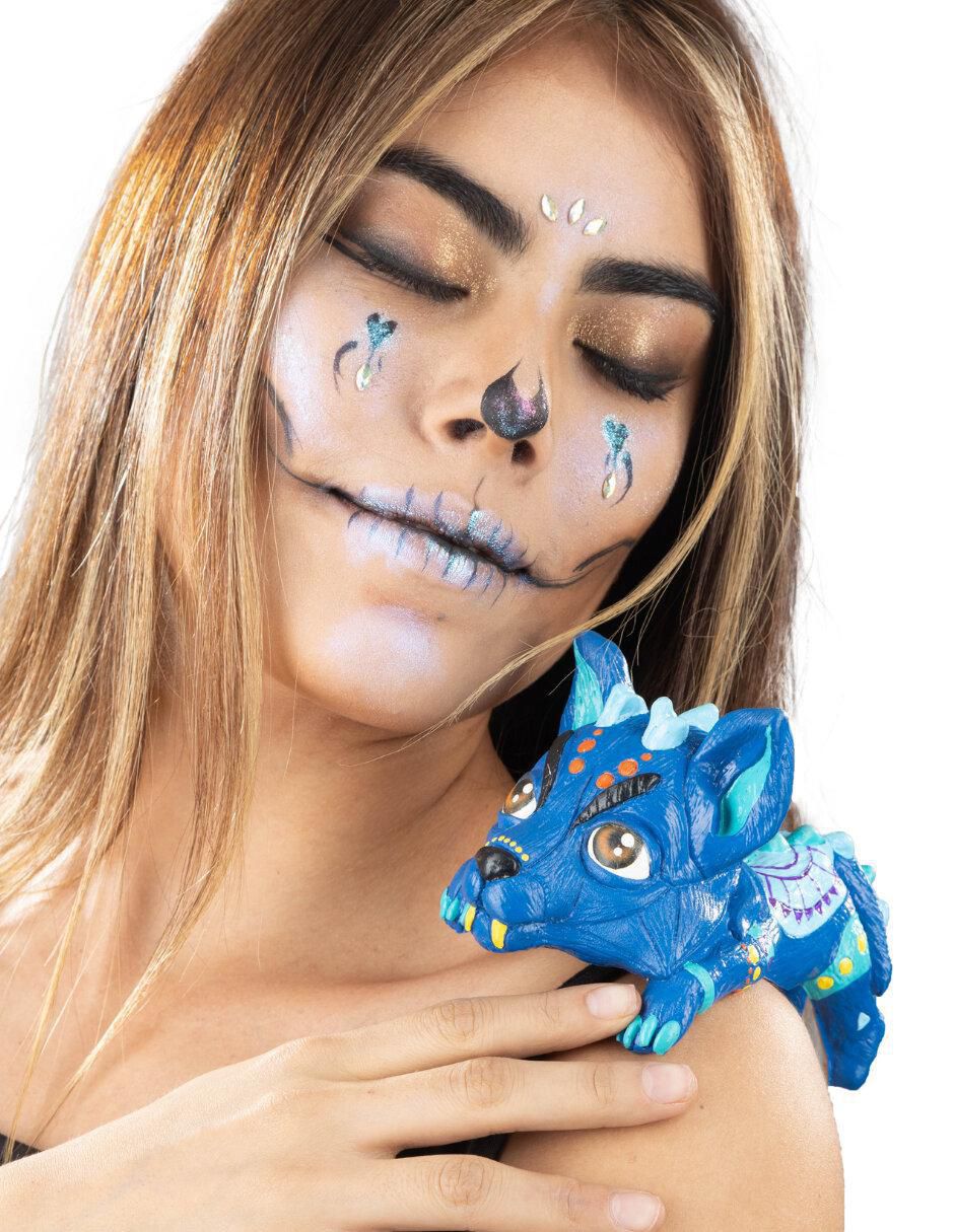 Shoulder buddy para disfraz de lobo alebrije day of the dead 2