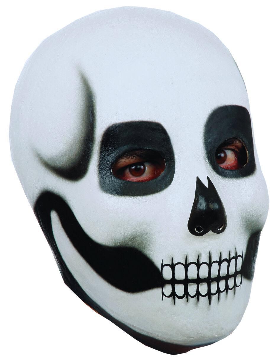 Máscara para disfraz de maquillaje de calavera day of the dead 1