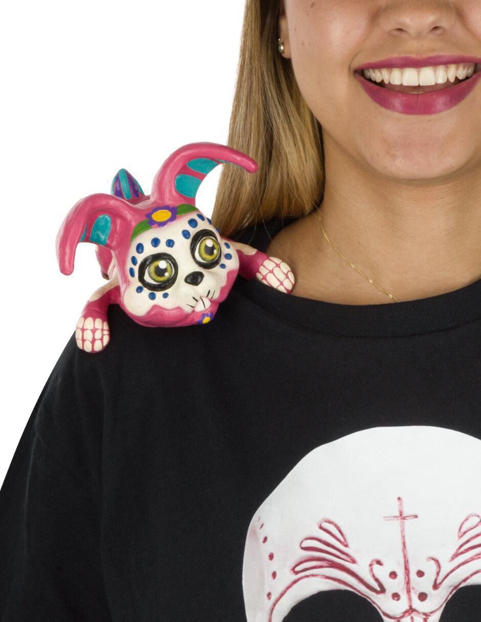 Shoulder buddy para disfraz de Conejito catrina Day of the dead 3