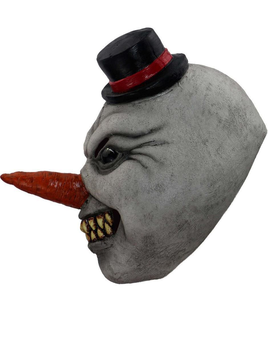 Máscara para disfraz de malvado hombre nieve Horror Xmas 2