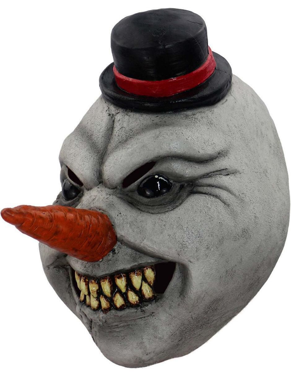 Máscara para disfraz de malvado hombre nieve Horror Xmas 3