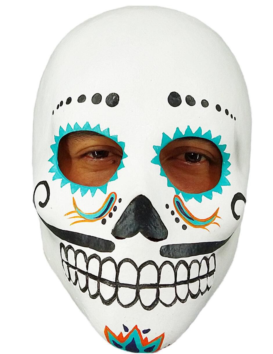 Máscara para disfraz de El catrin deluxe Day of the dead 2