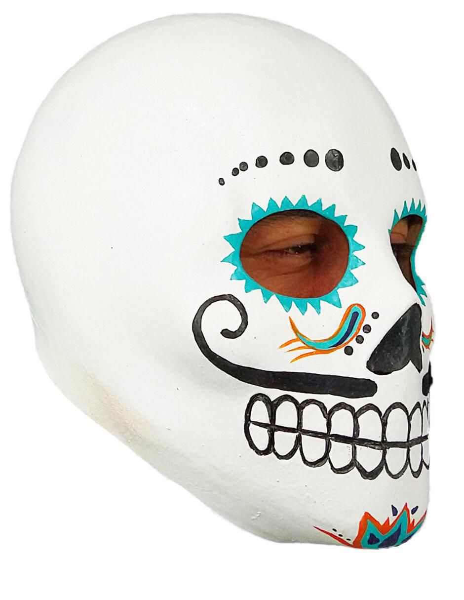 Máscara para disfraz de El catrin deluxe Day of the dead 7
