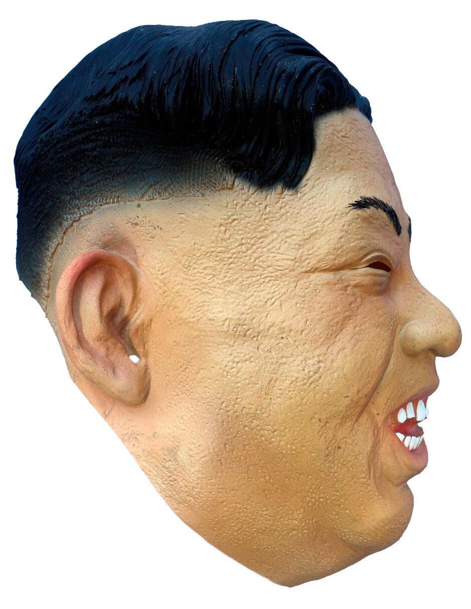 Máscara para disfraz de presidente Kim Jong-Un Famous People 4