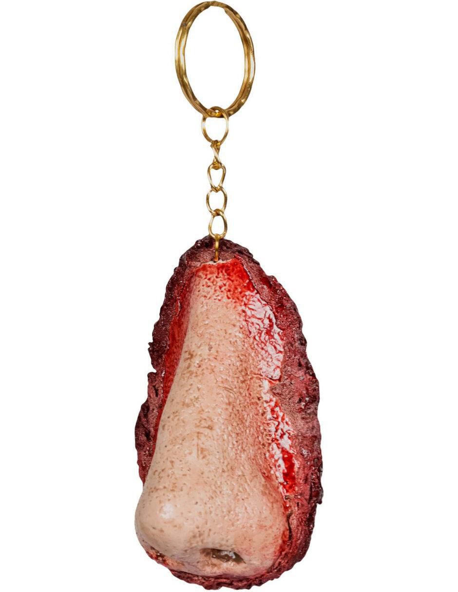Colgante para disfraz de nariz cortada gore 6
