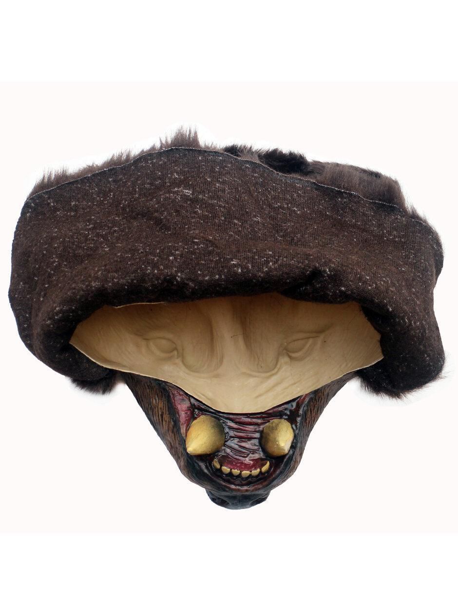 Casco para disfraz de animal oso salvaje 4