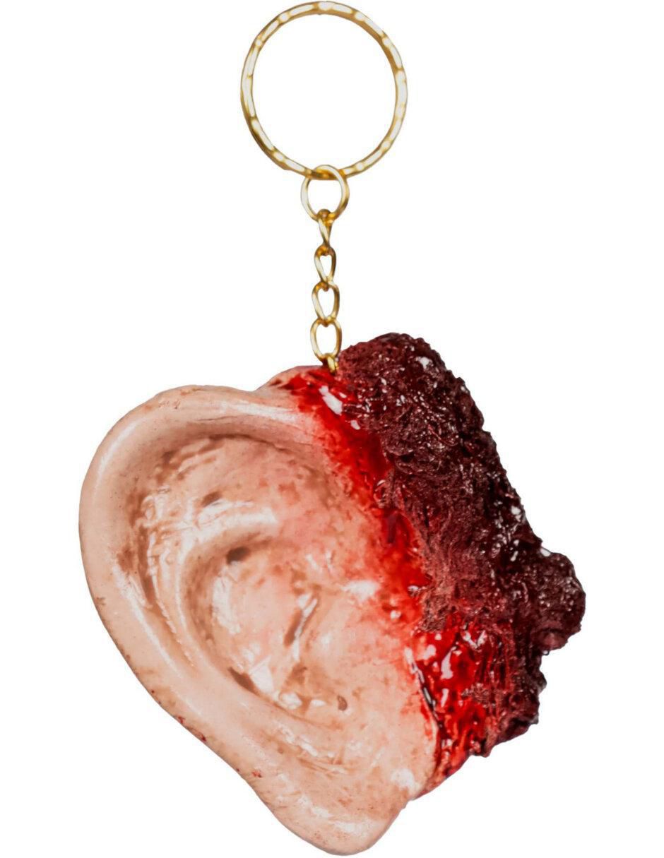Colgante para disfraz de oreja cortada gore