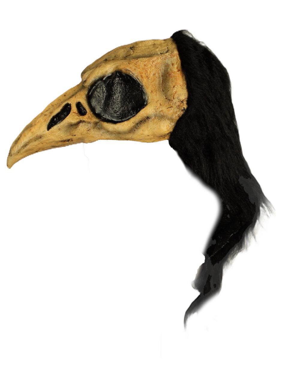 Casco para disfraz de cuervo de fantasía 5