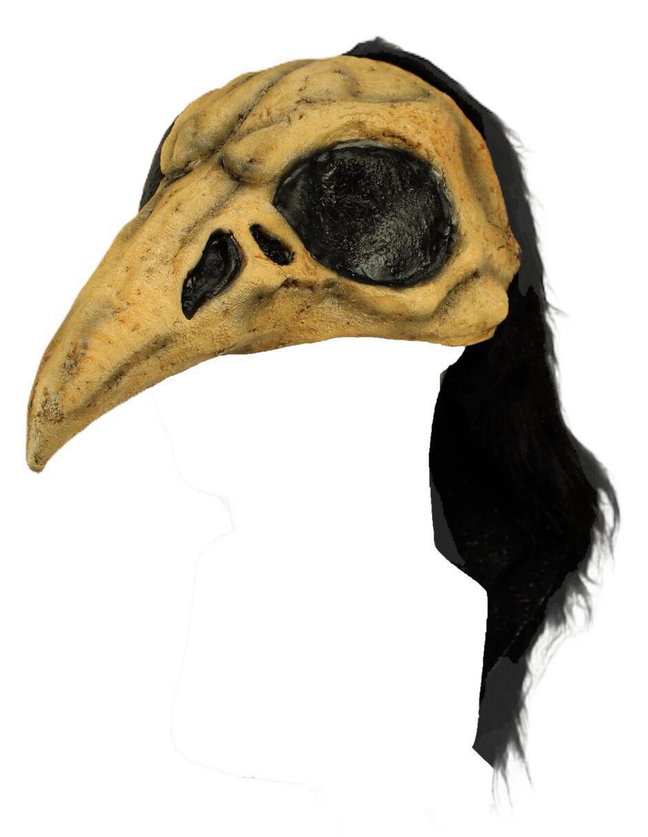 Casco para disfraz de cuervo de fantasía 6