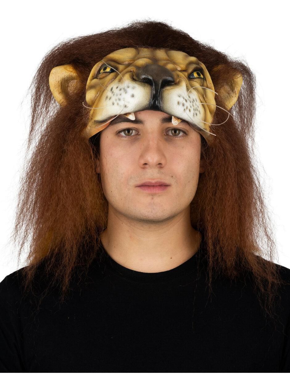 Casco para disfraz de gran cazador de leones 2