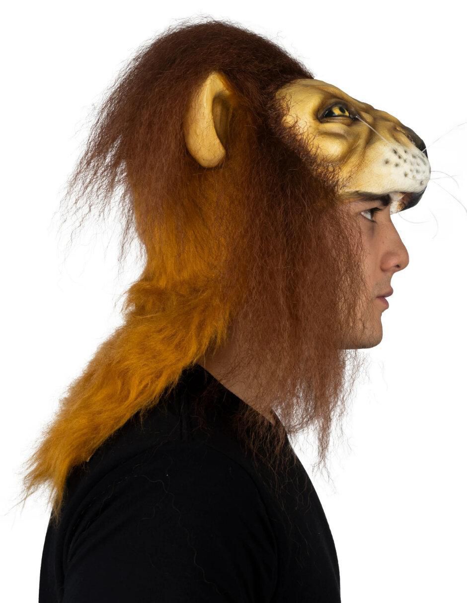 Casco para disfraz de gran cazador de leones 6