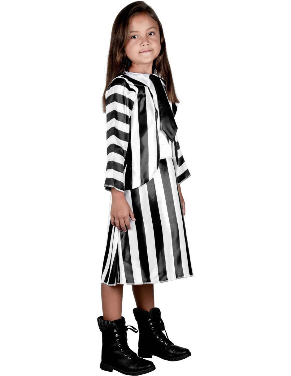 Disfraz Beetlejuice Ruz de Fantasma Beetlejuice para niña 6