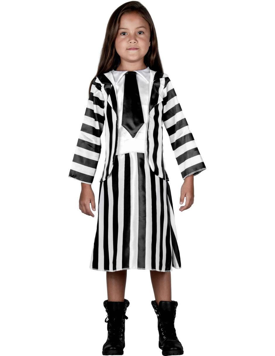 Disfraz Beetlejuice Ruz de Fantasma Beetlejuice para niña 7