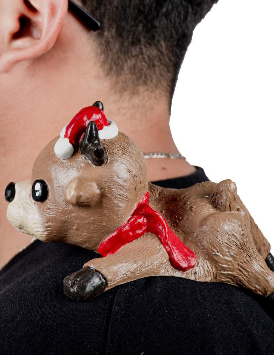 Shoulder buddy para disfraz de Reno Navideño Tierno Shoulder Buddies 4