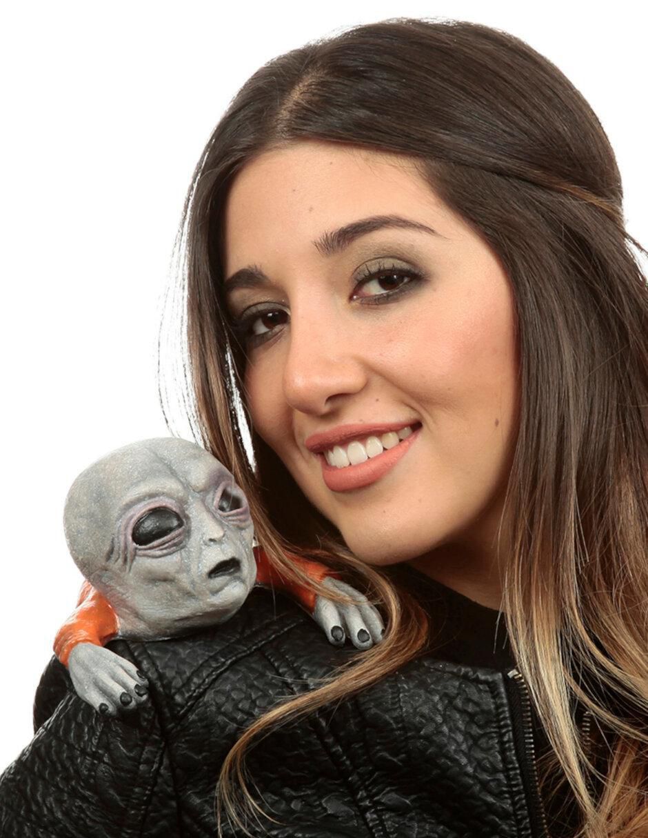 Shoulder buddy para disfraz de Mini Alien del Área 51 Shoulder Buddies 2