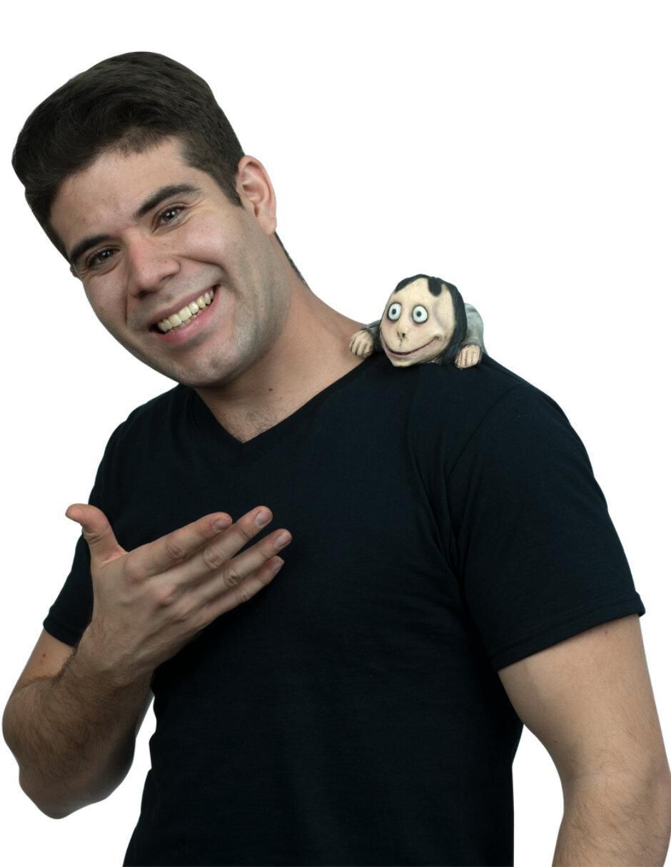 Shoulder buddy para disfraz de Momo Creepypasta Shoulder Buddies 2