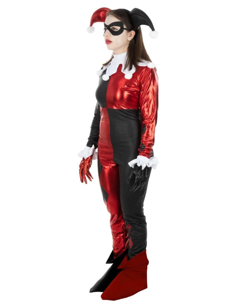 Disfraz DC Core de Harley Quinn para mujer 4