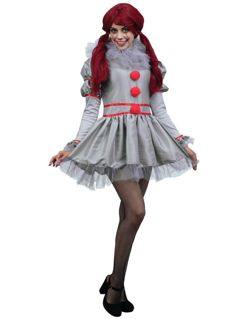 Disfraz de payaso Pennywise para mujer 2