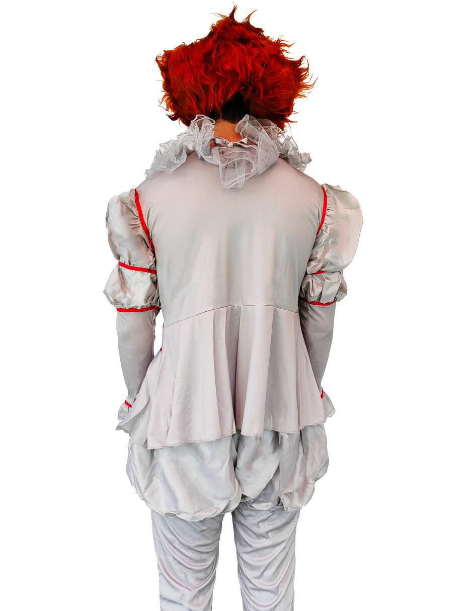 Disfraz Pennywise de payaso Pennywise para hombre 4