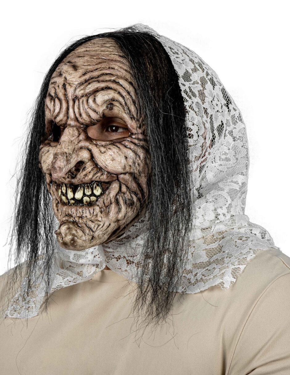 Máscara para disfraz de bruja Tabitha 2