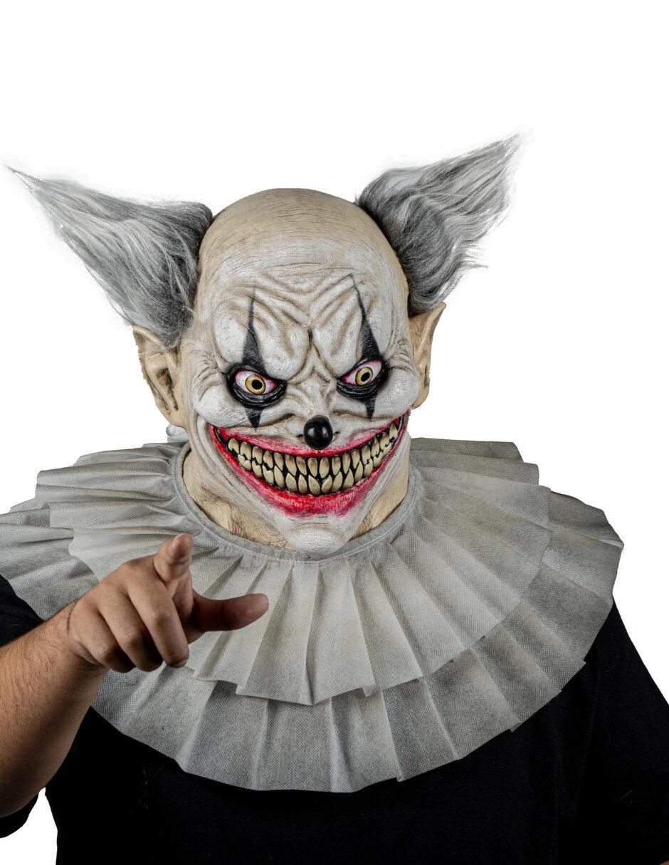 Máscara para disfraz de Payaso sonriente Smile Clowns 2