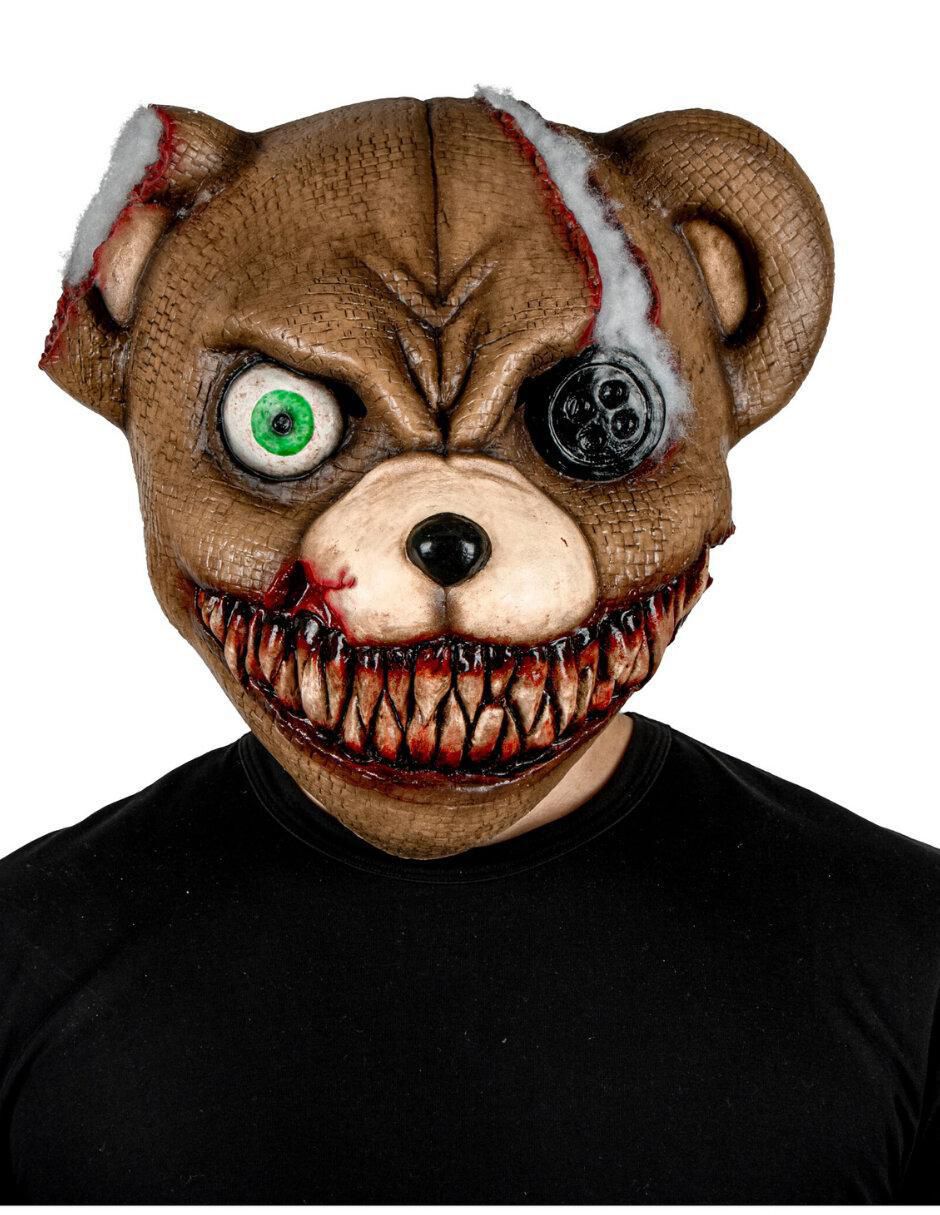Máscara para disfraz de Oso terrorífico Smile Bear Creepy Máscara para disfraz de Oso terrorífico Smile Bear Creepy