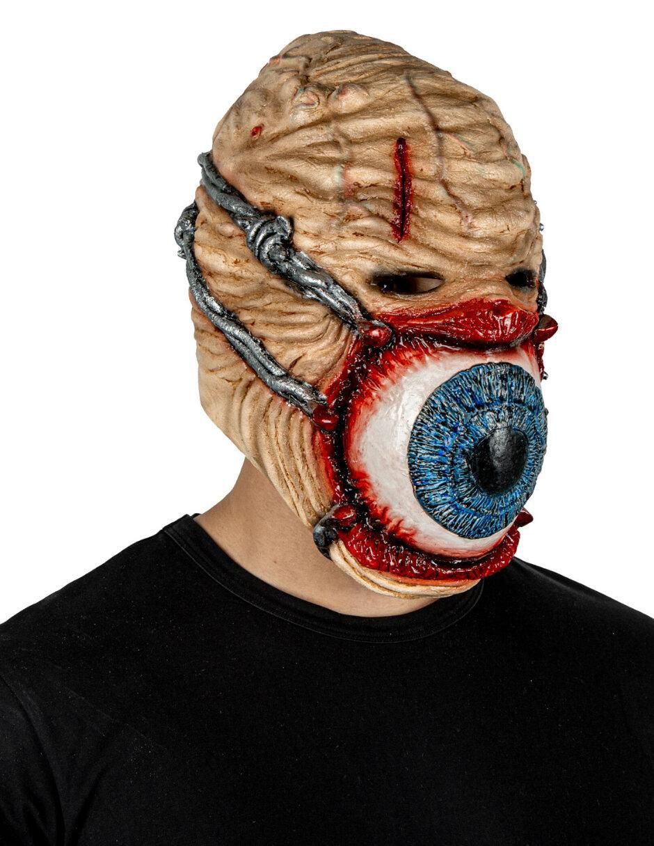 Máscara para disfraz de ojo maldito Terror Visual 5
