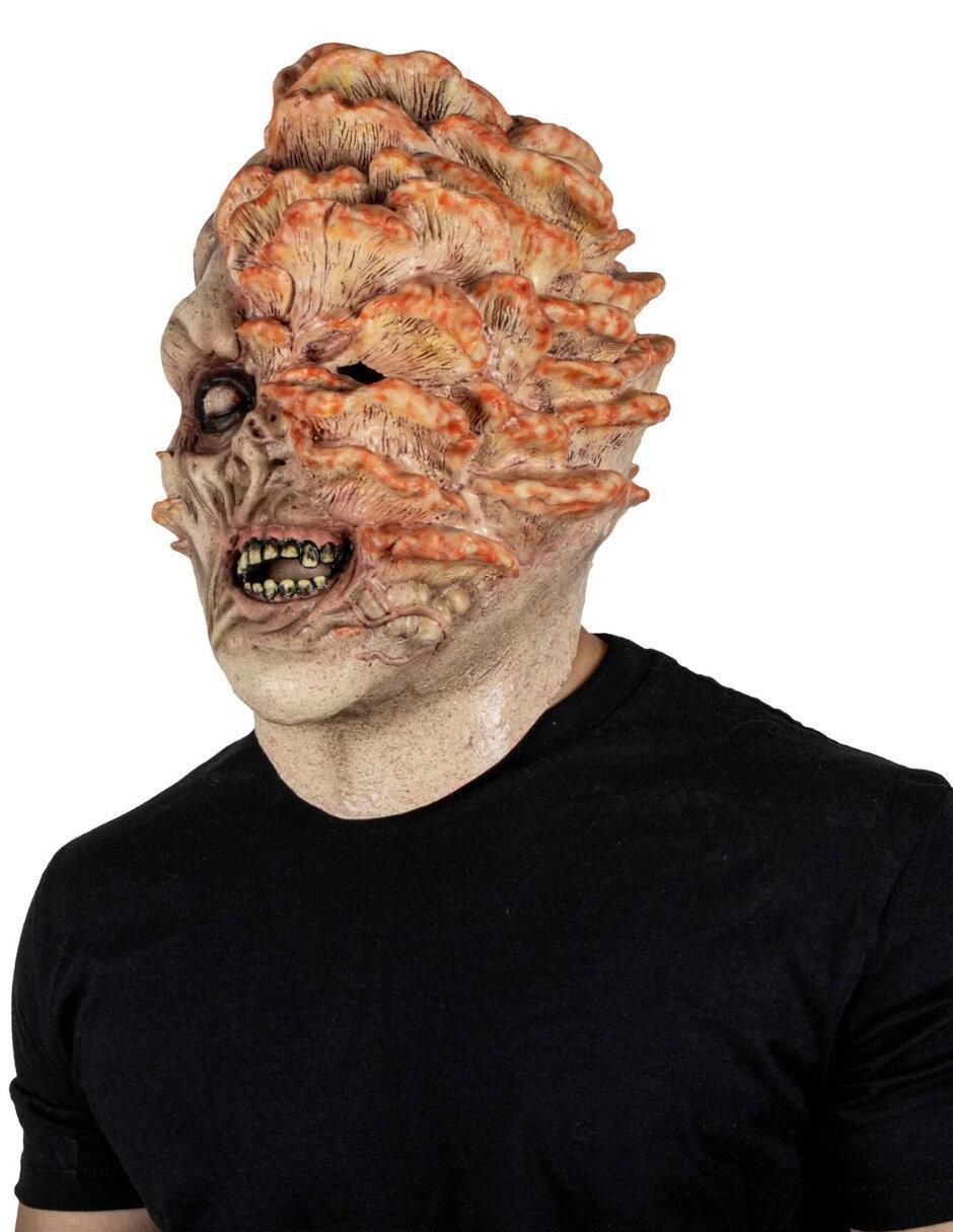 Máscara para disfraz de Zombie Hongo Terror 5