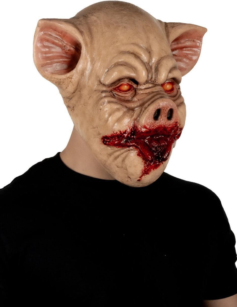 Máscara para disfraz de Cerdo sesino Creppy 3
