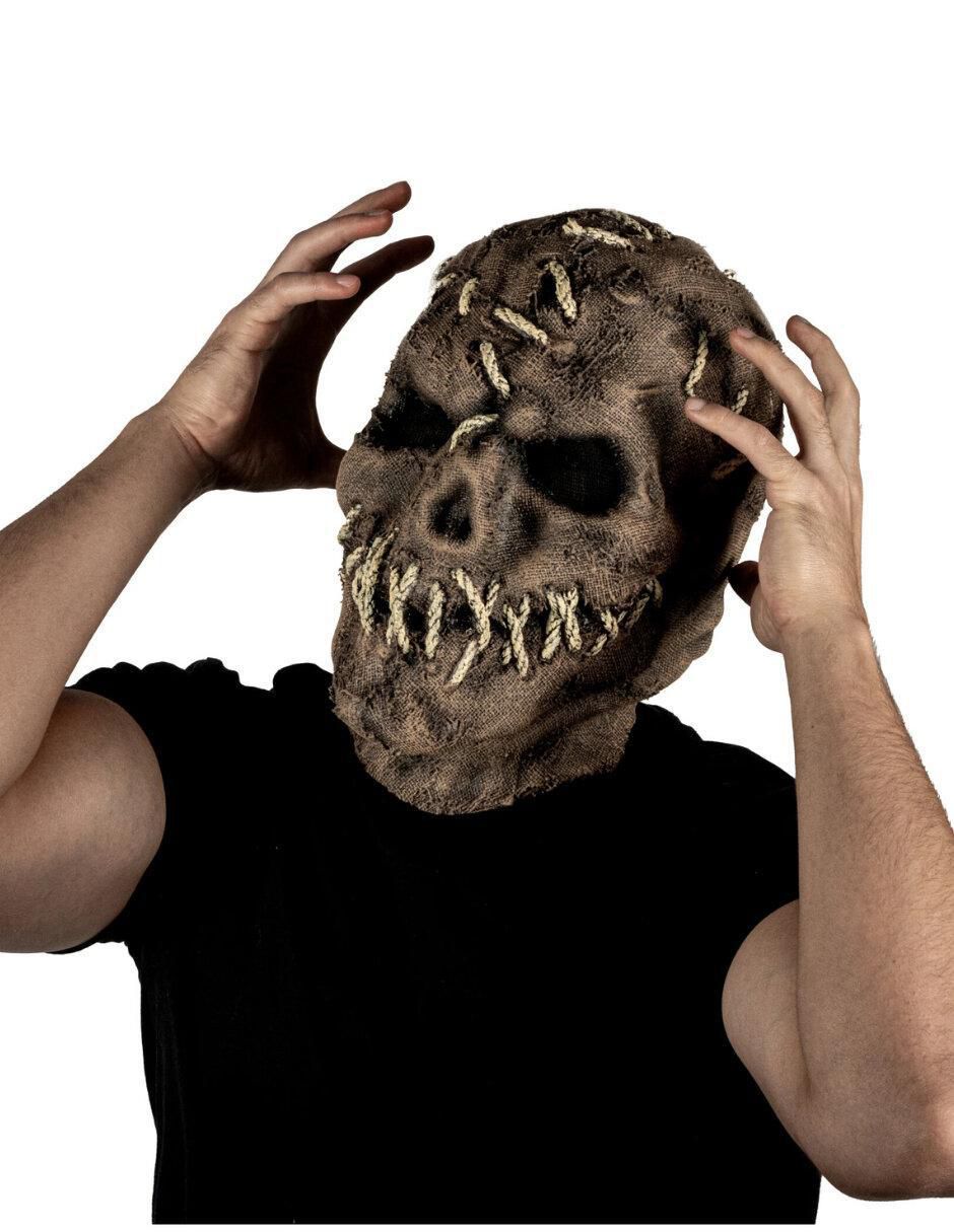 Máscara para disfraz de Costal Maldito Horror Rústico