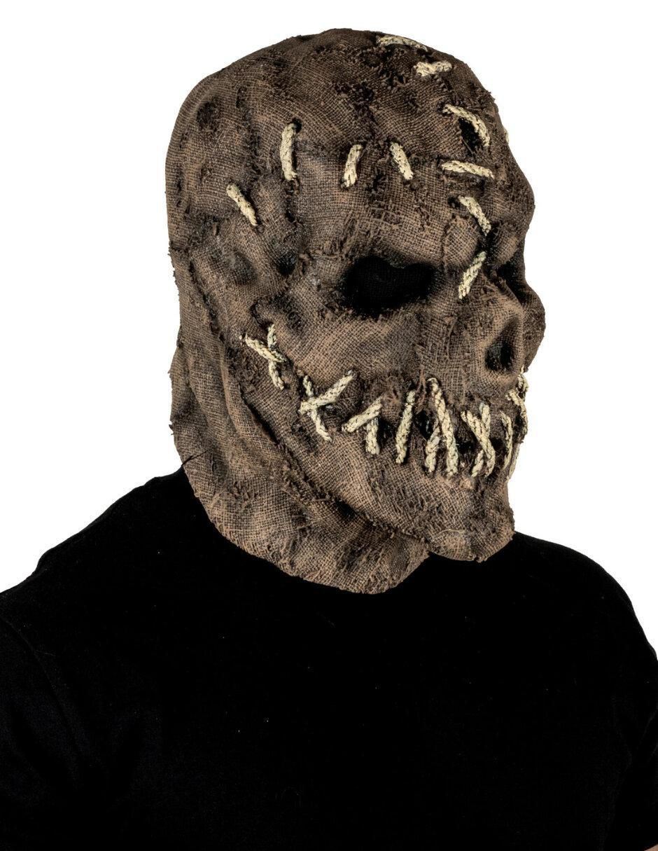 Máscara para disfraz de Costal Maldito Horror Rústico 3