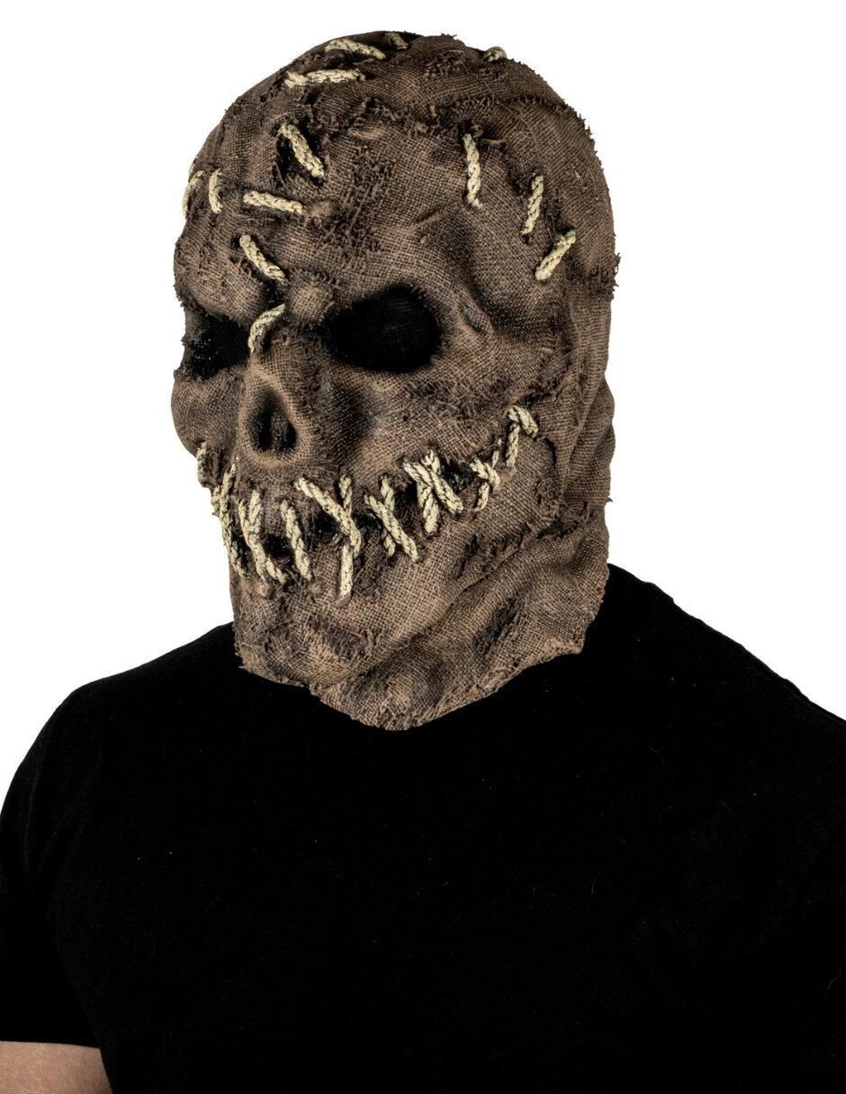 Máscara para disfraz de Costal Maldito Horror Rústico 4