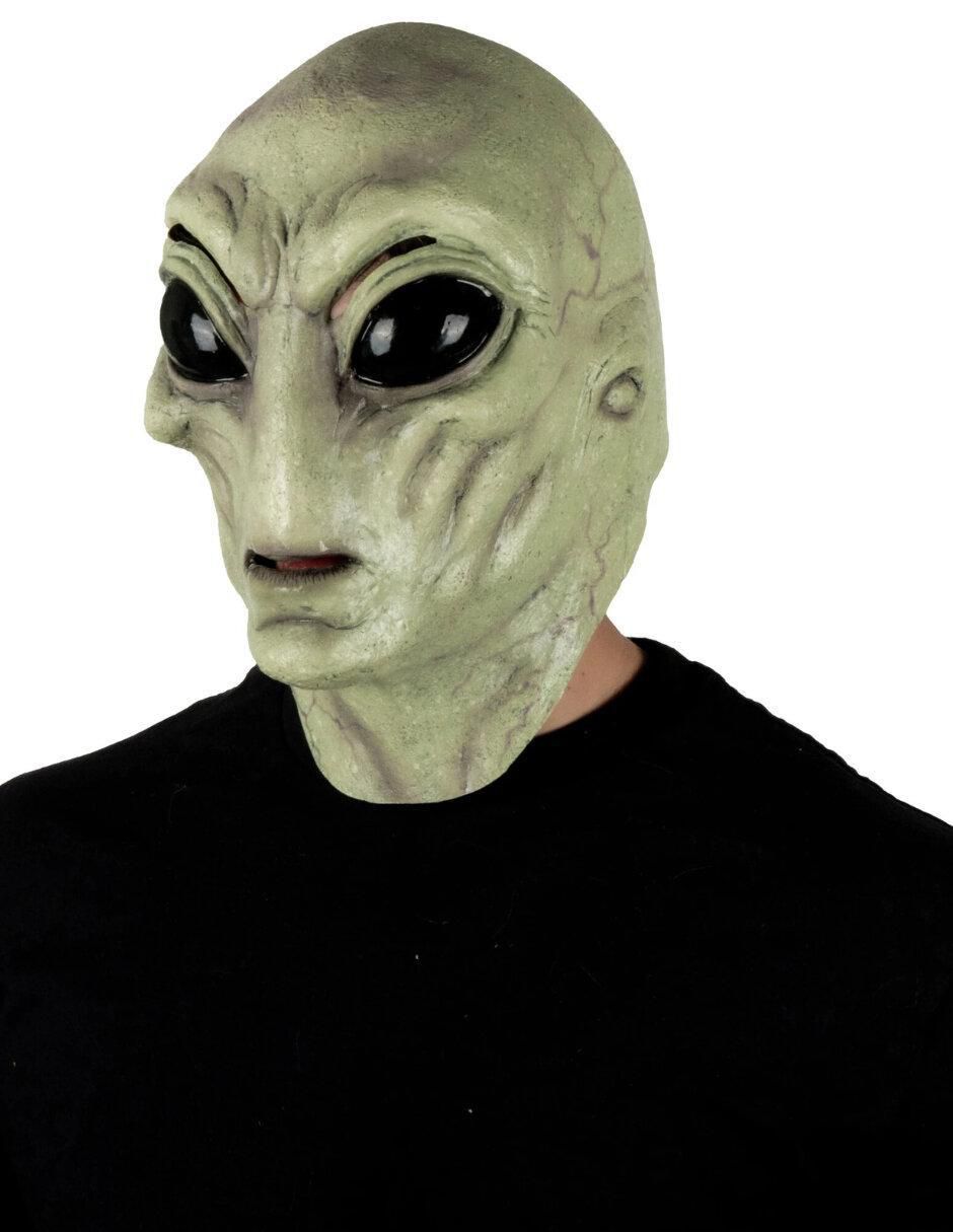 Máscara para disfraz de Alien Criatura del Espacio Terror Futurista